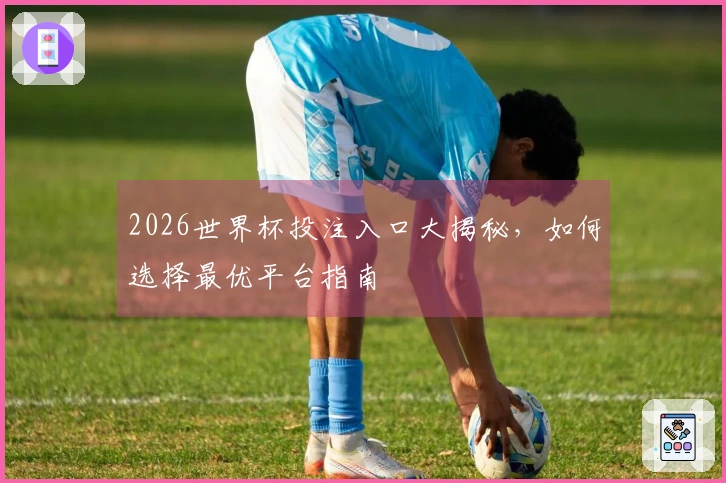 2026世界杯投注入口大揭秘，如何选择最优平台指南
